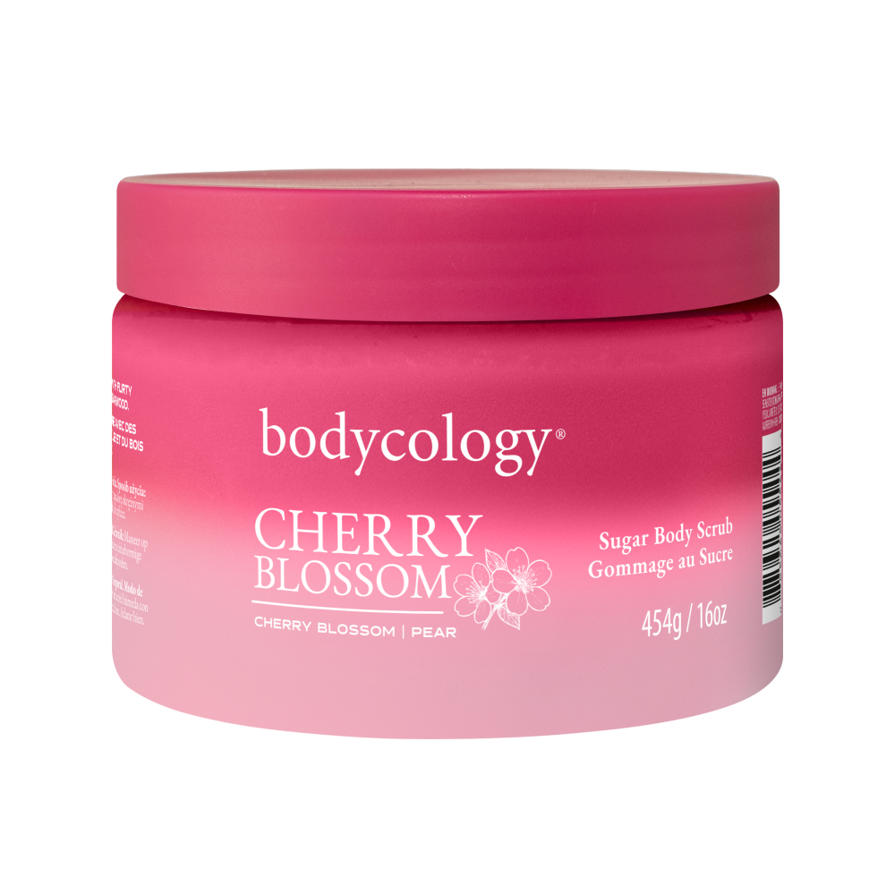 Cherry Blossom Exfoliating Sugar Body Scrub - 454g